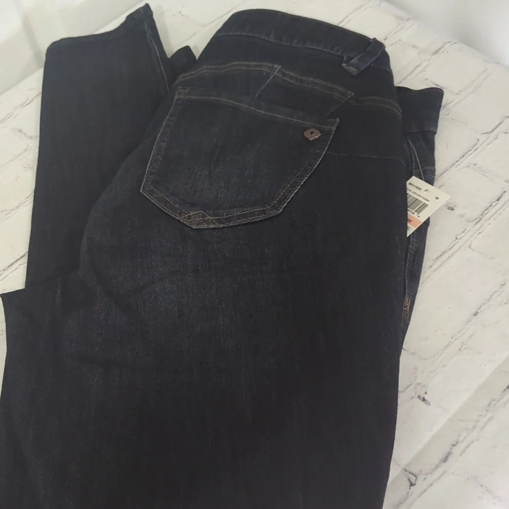 NWT Democracy Ab Solution Booty Lift Indigo Jegging Size 14W